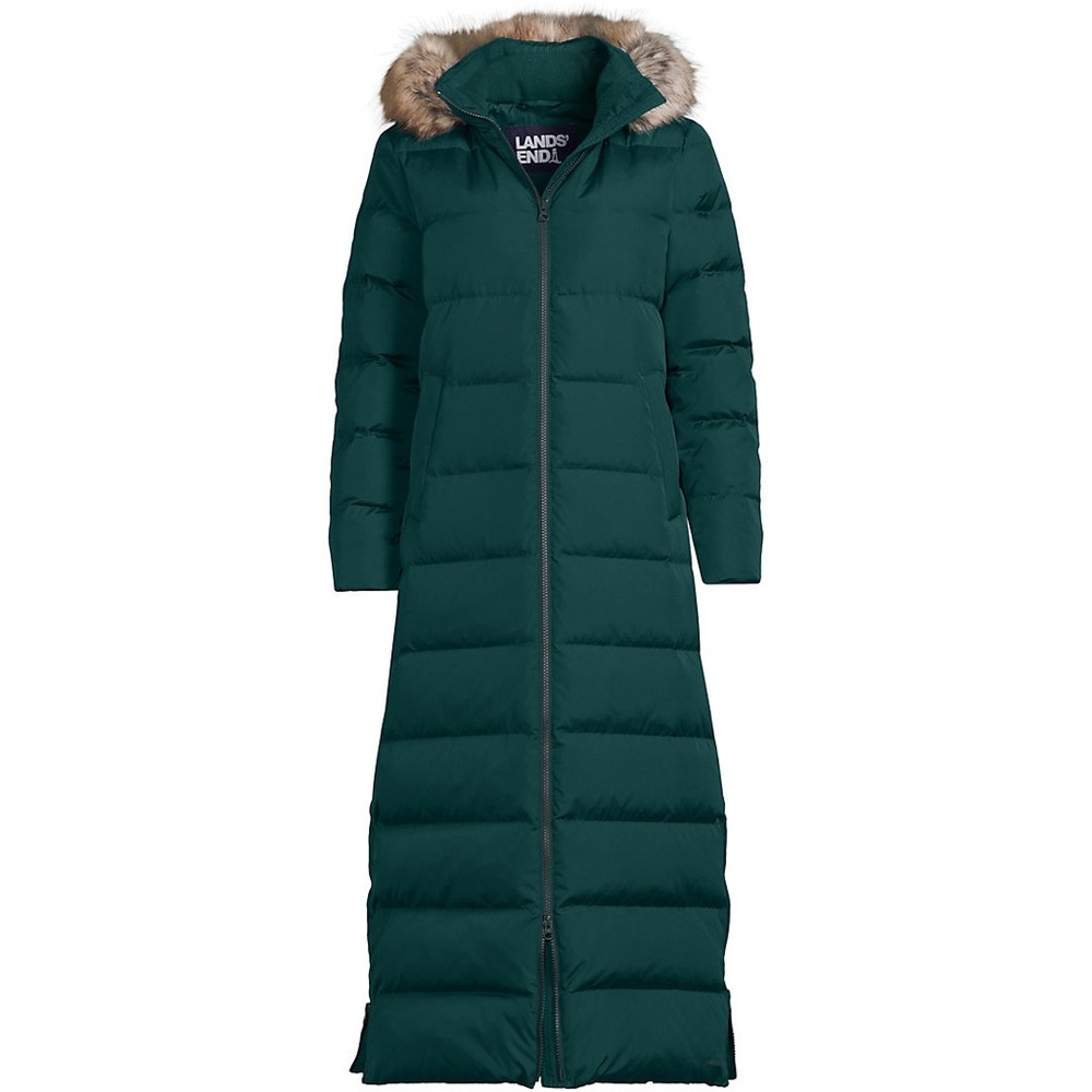 ISO: Land's End Max 600 Down Coat Long - Size Small or Medium Petite